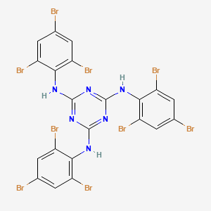 1,3,5-Triazine-2,4,6-triamine, N,N',N''-tris(2,4,6-tribromophenyl)-