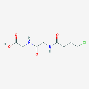 N-(4-Chlorobutanoyl)glycylglycine