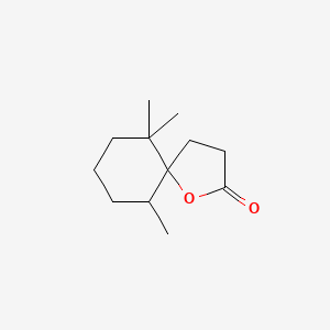 6,6,10-Trimethyl-1-oxaspiro[4.5]decan-2-one