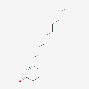 2-Cyclohexen-1-one, 3-decyl-