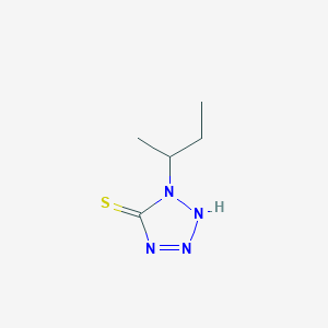 1-(Butan-2-yl)-1,2-dihydro-5H-tetrazole-5-thione