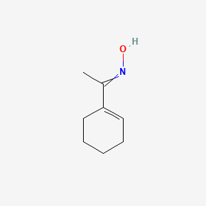 N-[1-(Cyclohex-1-en-1-yl)ethylidene]hydroxylamine