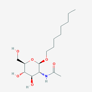 molecular formula C16H31NO6 B015444 辛基2-乙酰氨基-2-脱氧-β-D-吡喃葡萄糖苷 CAS No. 147126-58-7