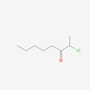 3-Octanone, 2-chloro-