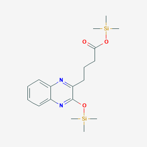 Trimethylsilyl 4-{3-[(trimethylsilyl)oxy]quinoxalin-2-yl}butanoate