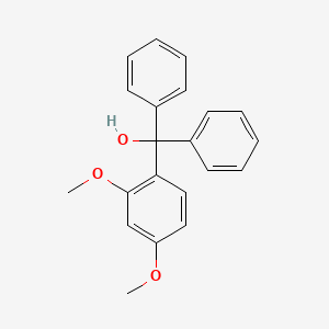 molecular formula C21H20O3 B15444303 (2,4-Dimethoxyphenyl)-diphenylmethanol CAS No. 66284-46-6