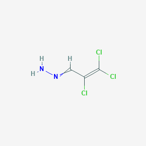 (2,3,3-Trichloroprop-2-en-1-ylidene)hydrazine