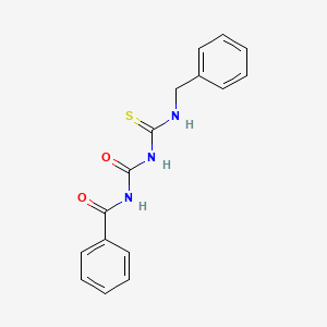 N-[(Benzylcarbamothioyl)carbamoyl]benzamide