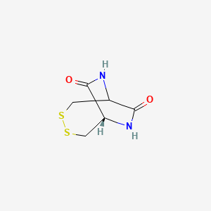 (1S)-3,4-Dithia-7,9-diazabicyclo[4.2.2]decane-8,10-dione