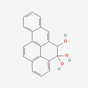 molecular formula C20H14O3 B15444452 Benzo(a)pyrene-4,4,5(5H)-triol CAS No. 64414-72-8