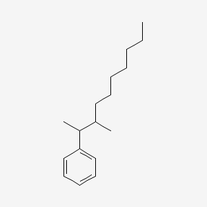 molecular formula C17H28 B15444578 (3-Methyldecan-2-YL)benzene CAS No. 64391-46-4