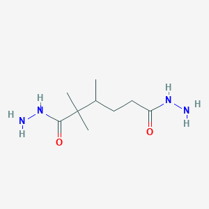 2,2,3-Trimethylhexanedihydrazide