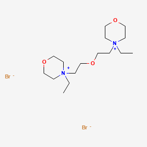 Morpholinium, 4,4'-oxydiethylenebis(4-ethyl-, dibromide