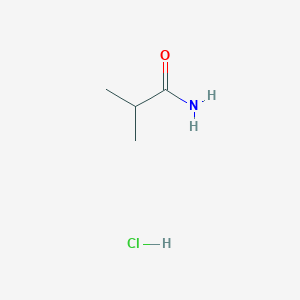 molecular formula C4H10ClNO B15444653 2-Methylpropanamide;hydrochloride CAS No. 64958-62-9