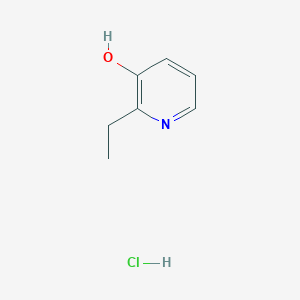 molecular formula C7H10ClNO B15444660 2-Ethylpyridin-3-ol;hydrochloride CAS No. 64700-14-7