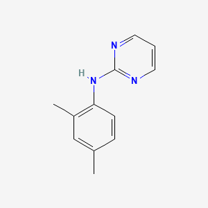 molecular formula C12H13N3 B15444720 N-(2,4-Dimethylphenyl)pyrimidin-2-amine CAS No. 64019-08-5