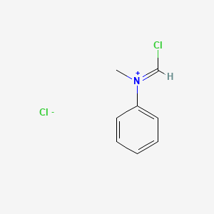 (E)-Chloro-N-methyl-N-phenylmethaniminium chloride