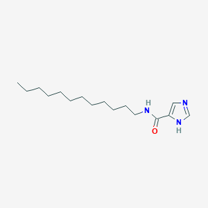 molecular formula C16H29N3O B15444748 N-dodecyl-1H-imidazole-5-carboxamide CAS No. 63475-55-8