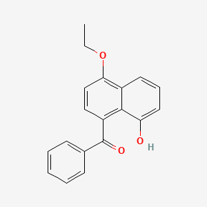 (4-Ethoxy-8-hydroxynaphthalen-1-yl)(phenyl)methanone