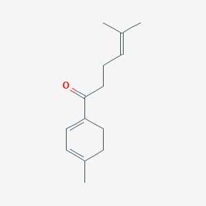 5-Methyl-1-(4-methylcyclohexa-1,3-dien-1-YL)hex-4-EN-1-one