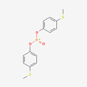 Bis[4-(methylsulfanyl)phenoxy](oxo)phosphanium