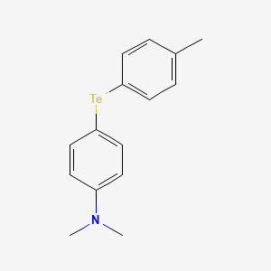 N,N-Dimethyl-4-[(4-methylphenyl)tellanyl]aniline