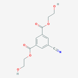 Bis(2-hydroxyethyl) 5-cyanobenzene-1,3-dicarboxylate