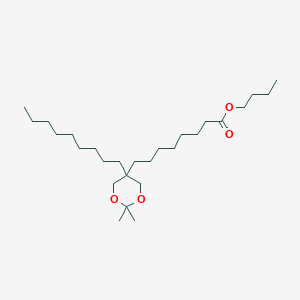 molecular formula C27H52O4 B15444973 Butyl 8-(2,2-dimethyl-5-nonyl-1,3-dioxan-5-YL)octanoate CAS No. 64305-17-5