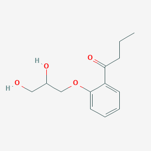 3-(o-Butyrylphenoxy)-1,2-propanediol