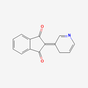 2-(Pyridin-3(4H)-ylidene)-1H-indene-1,3(2H)-dione