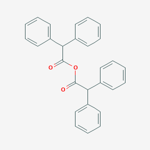 molecular formula C28H22O3 B154452 二苯乙酸酐 CAS No. 1760-46-9
