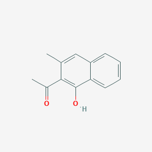 1-(1-Hydroxy-3-methylnaphthalen-2-yl)ethan-1-one