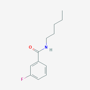 Benzamide, 3-fluoro-N-pentyl-