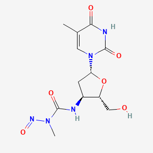 3'-Deoxy-3'-{[methyl(nitroso)carbamoyl]amino}thymidine