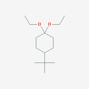 molecular formula C14H28O2 B154456 4-叔丁基环己酮二乙基缩醛 CAS No. 1900-58-9