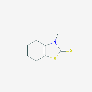 B154460 3-Methyl-4,5,6,7-tetrahydrobenzothiazole-2(3H)-thione CAS No. 1628-45-1