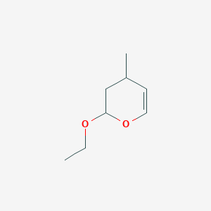B154467 2-Ethoxy-4-methyl-3,4-dihydropyran CAS No. 10138-44-0