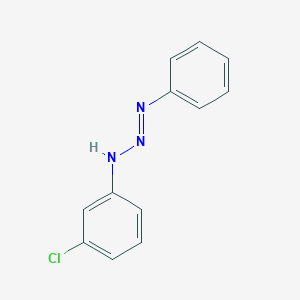 (1e)-3-(3-Chlorophenyl)-1-phenyltriaz-1-ene