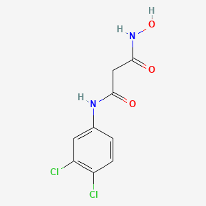 molecular formula C9H8Cl2N2O3 B15446997 N-(3,4-Dichlorophenyl)-N'-hydroxypropanediamide CAS No. 65051-16-3