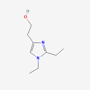 2-(1,2-Diethylimidazol-4-yl)ethanol