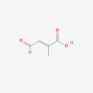 2-Methyl-4-oxobut-2-enoic acid