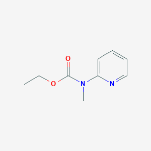 B154473 Ethyl methyl(2-pyridinyl)carbamate CAS No. 125867-10-9
