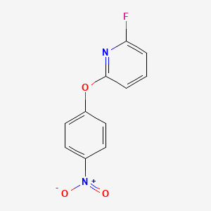 2-Fluoro-6-(4-nitrophenoxy)pyridine