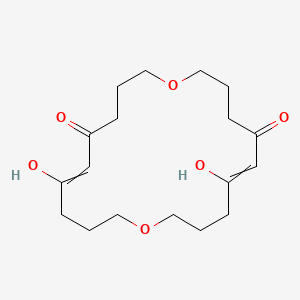 7,15-Dihydroxy-1,11-dioxacycloicosa-6,15-diene-5,17-dione