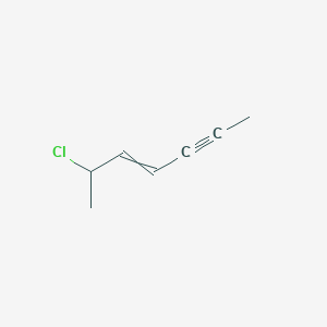 6-Chlorohept-4-EN-2-yne