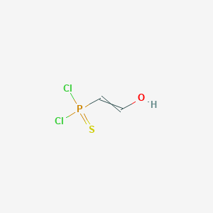 (2-Hydroxyethenyl)phosphonothioic dichloride