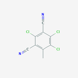 2,4,5-Trichloro-6-methylbenzene-1,3-dicarbonitrile