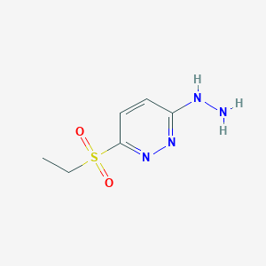 3-(Ethanesulfonyl)-6-hydrazinylpyridazine