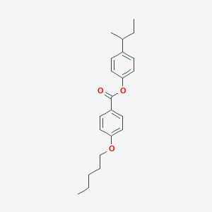 4-(Butan-2-yl)phenyl 4-(pentyloxy)benzoate