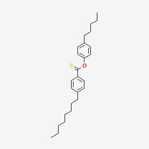 O-(4-Pentylphenyl) 4-octylbenzene-1-carbothioate